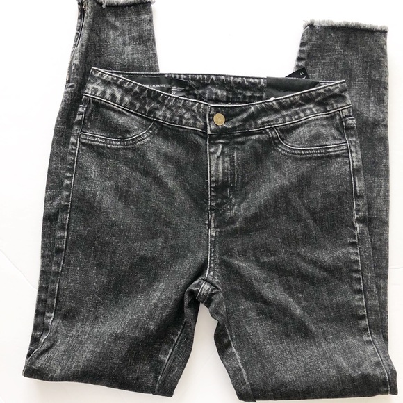 A/X Armani Exchange Black Moto Jegging - Picture 5 of 6